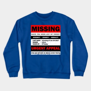 Missing Crewneck Sweatshirt